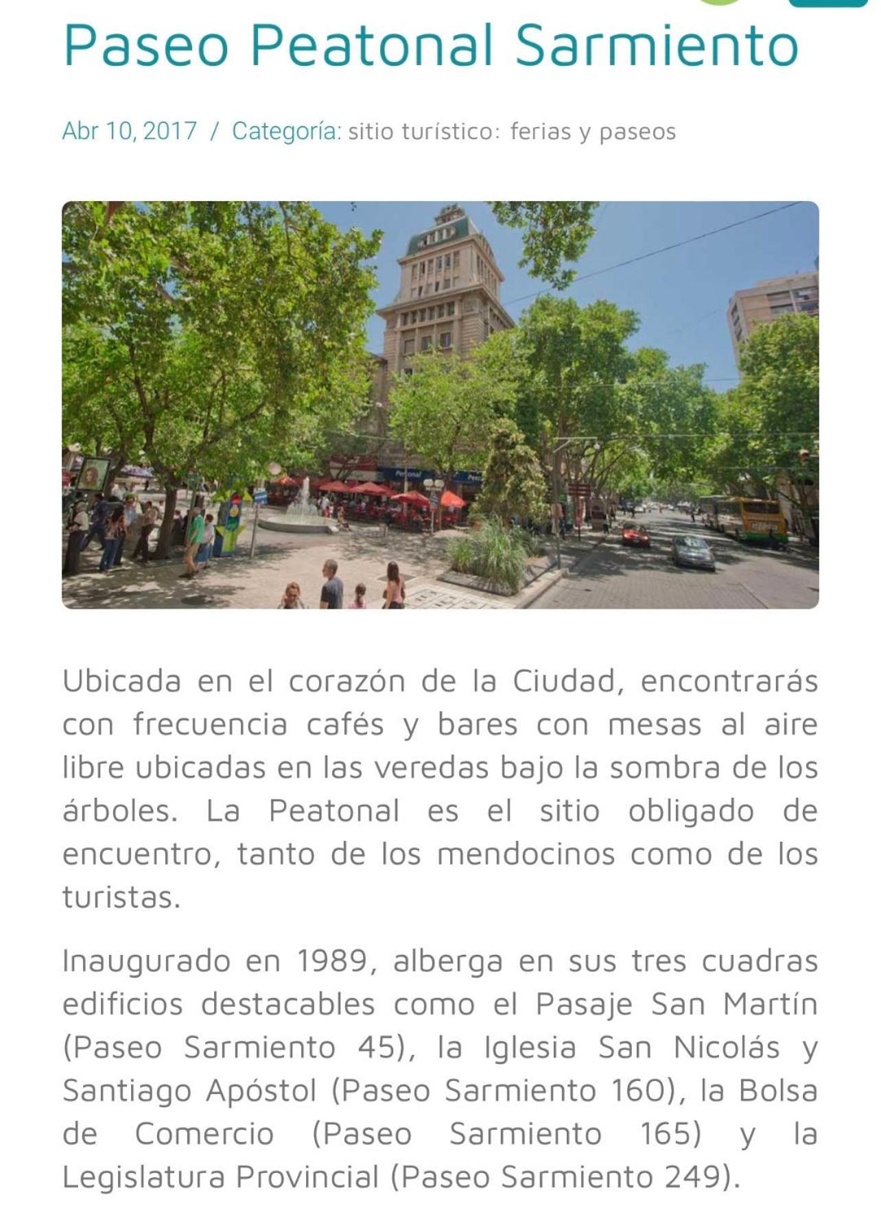 Mendoza Suites 3 -Parking Disponible- Kültér fotó